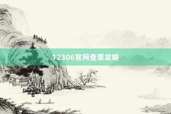 12306官网查票攻略